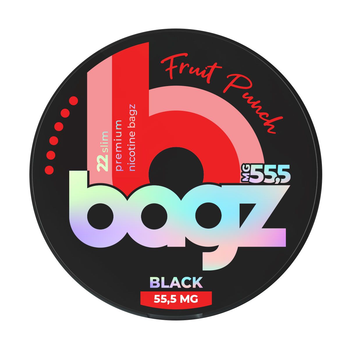 Bagz Fruit Punch Black