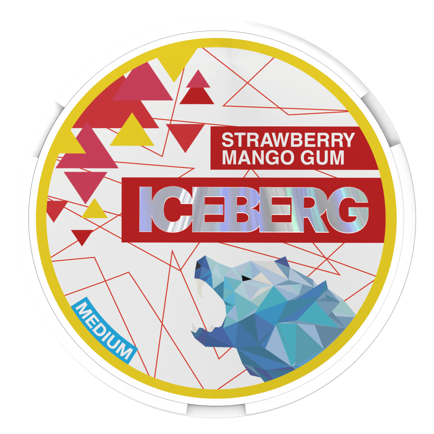 Iceberg medium strawberry mango gum Iceberg medium strawberry mango gum